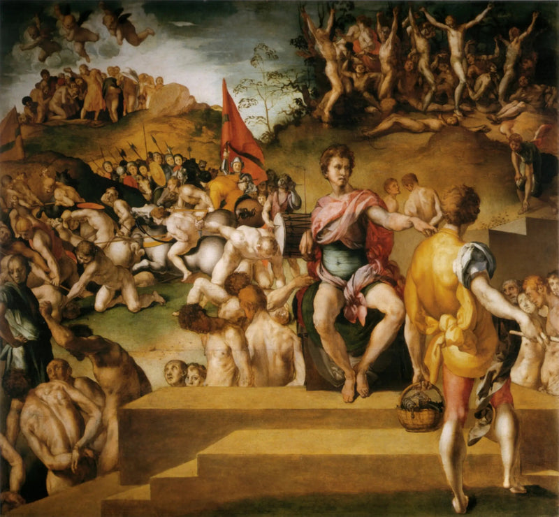 Os dez mil mártires - Pontormo