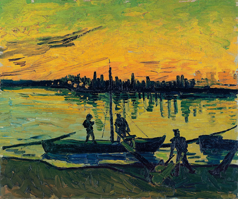 Os dockers em Arles - Vincent van Gogh