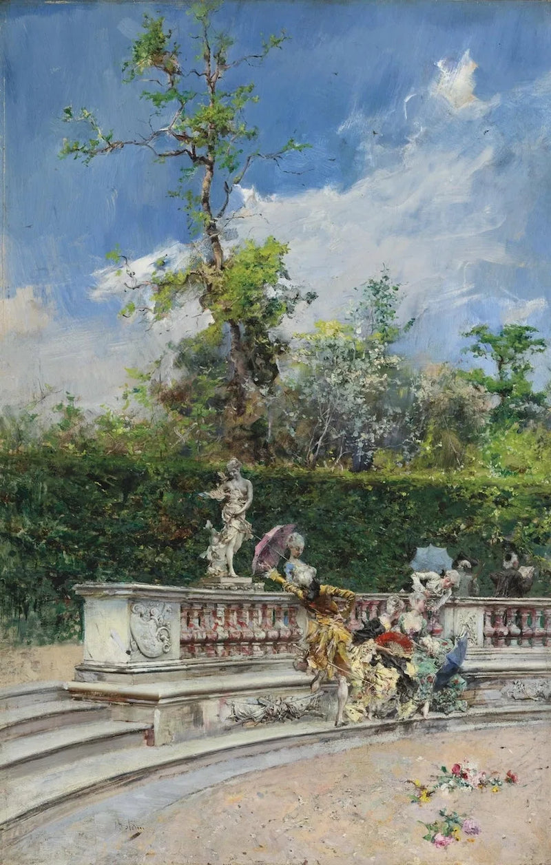 Les Dômes, Versalhes - Giovanni Boldini