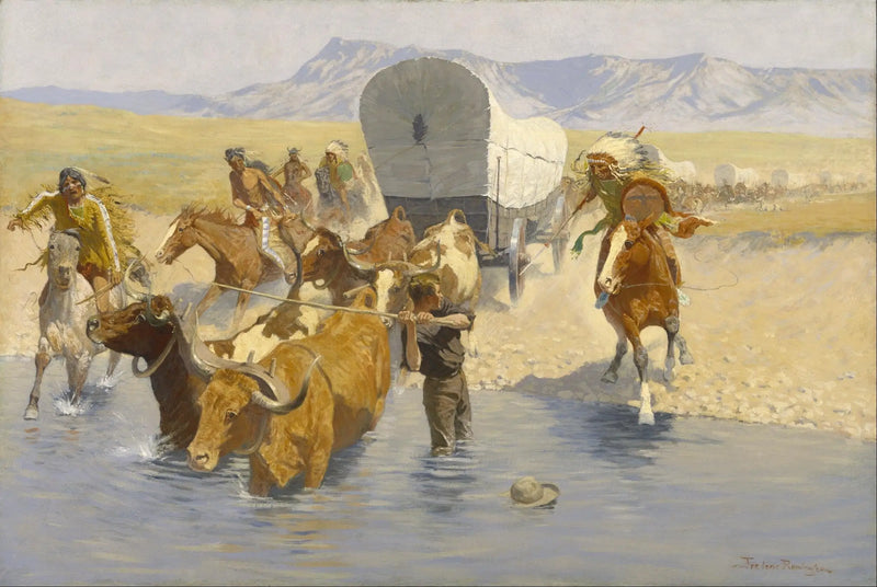 Os emigrantes - Frederic Remington