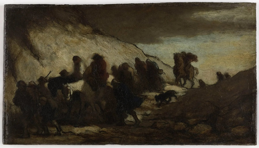 Os emigrantes - Honoré Daumier