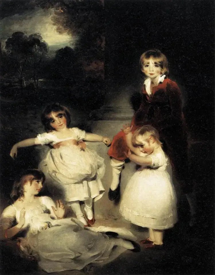 As Crianças de Ascoyghe Boucherett - Thomas Lawrence