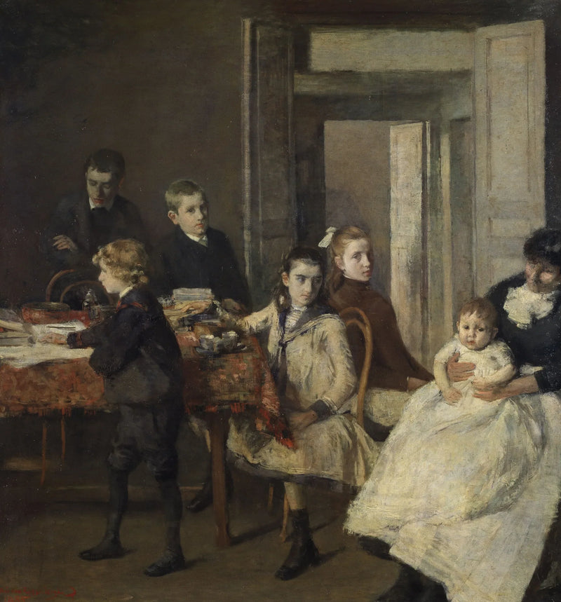 Os filhos de François Van Rysselberghe - Théo van Rysselberghe
