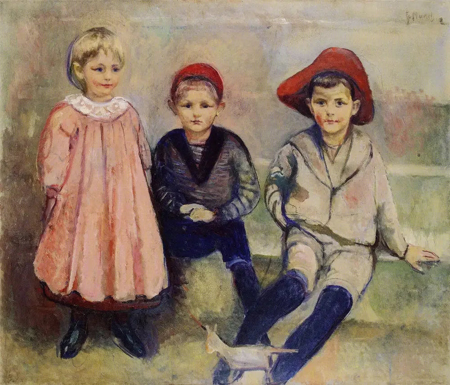 As Crianças de Ludwig Meyer - Edvard Munch