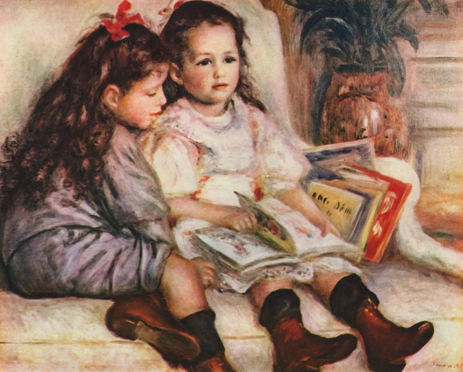 As crianças de Martial Caillebotte - Pierre-Auguste Renoir