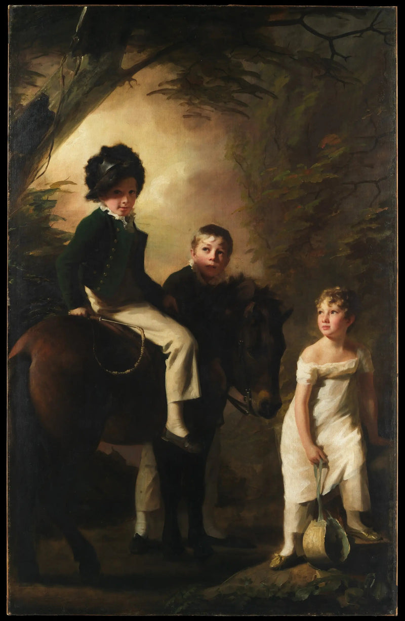 As crianças Drummond - Henry Raeburn