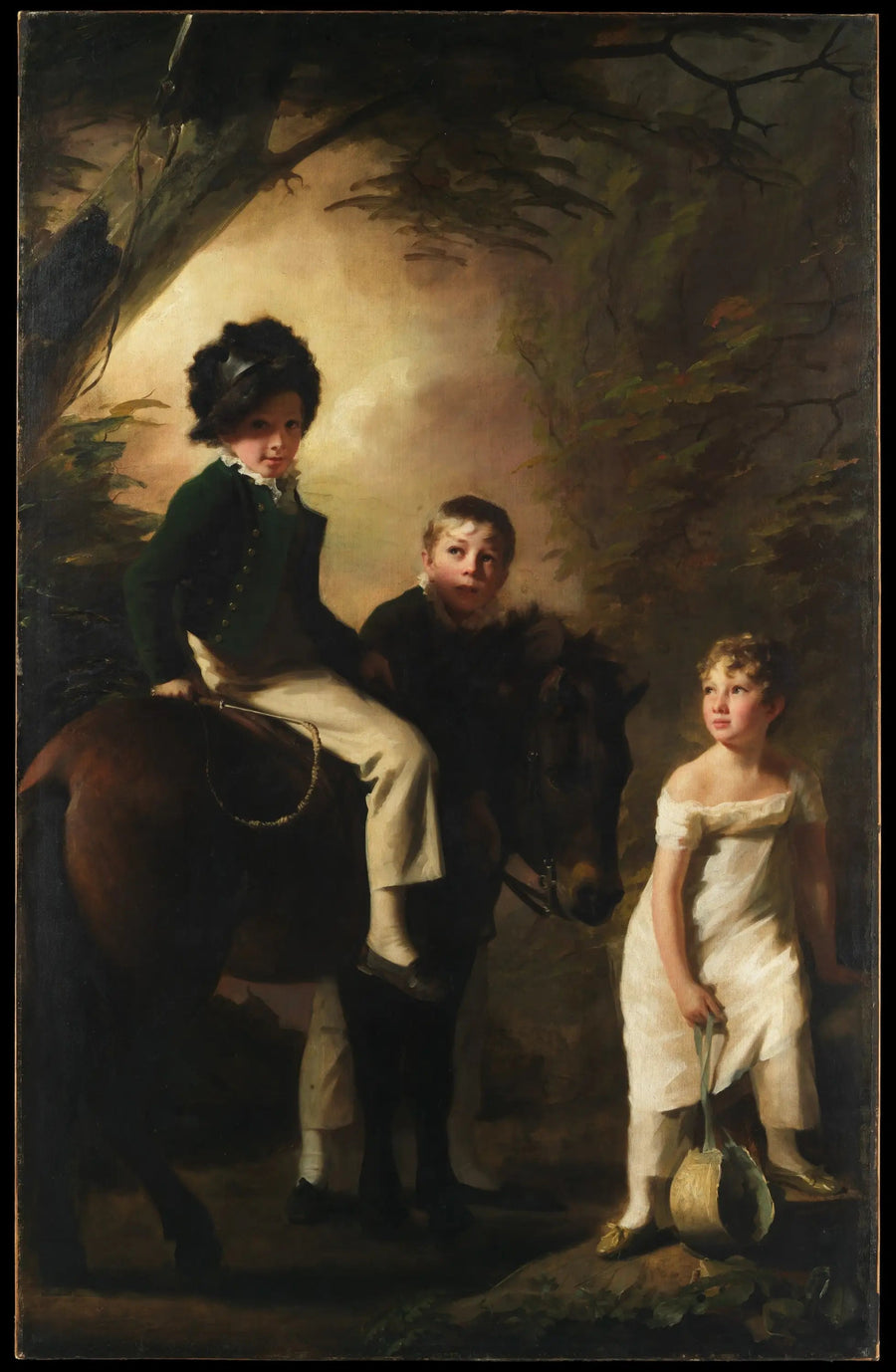As crianças Drummond - Henry Raeburn