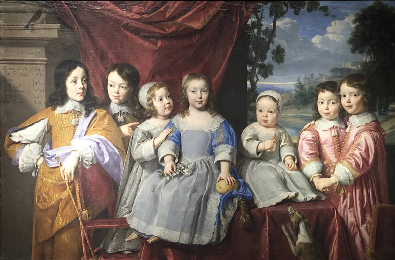 As Crianças Habert de Montmor - Philippe de Champaigne