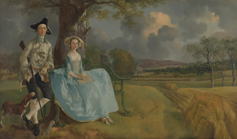 Os Esposos Andrews - Thomas Gainsborough