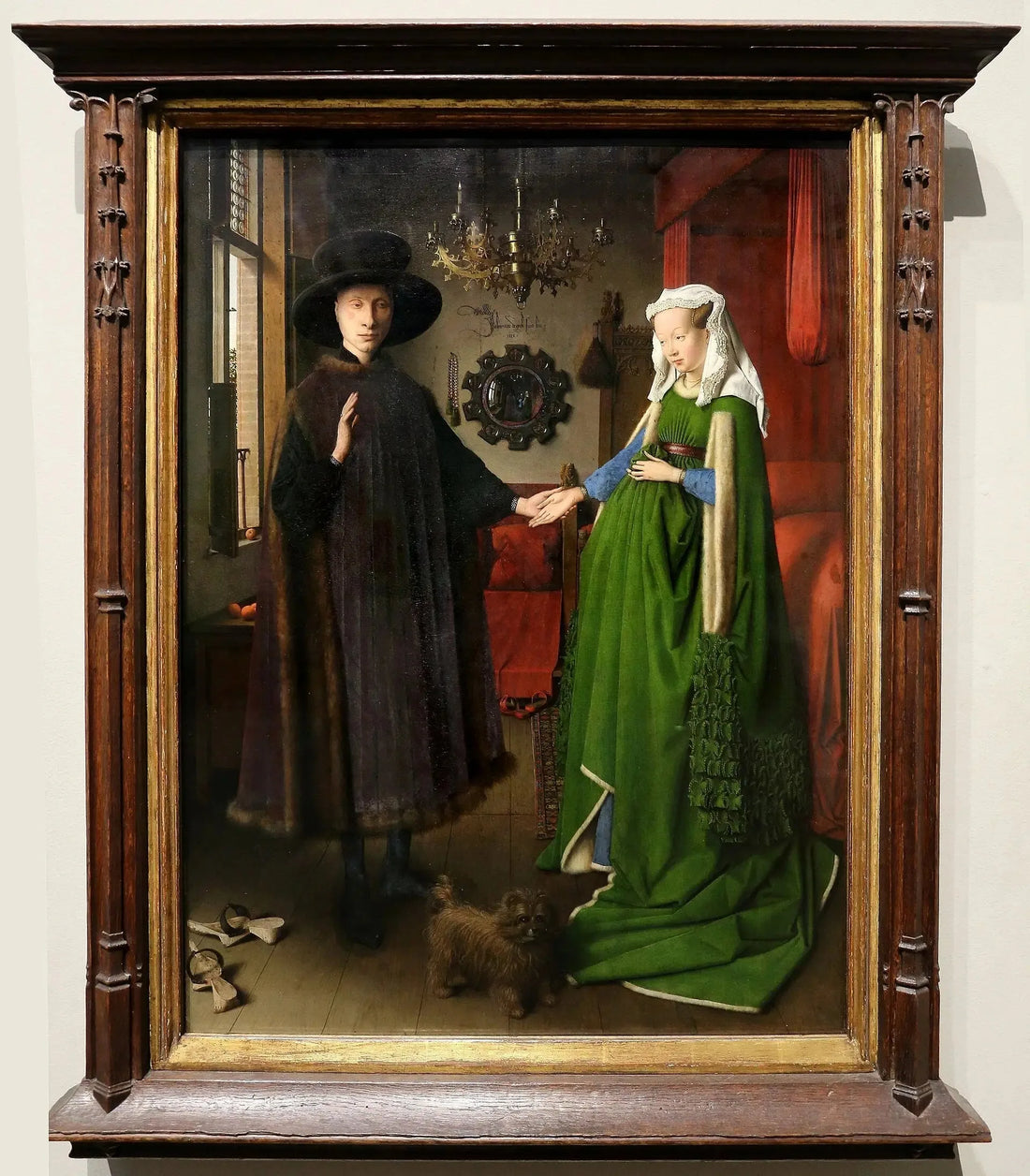 Os Esposos Arnolfini - Jan van Eyck