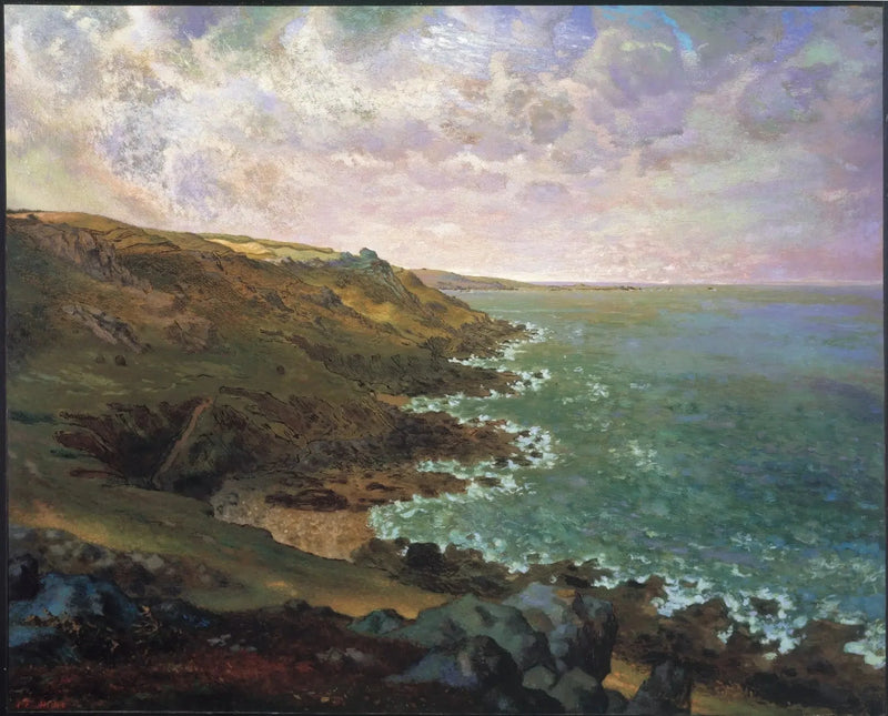 As falésias de Gréville - Jean-François Millet