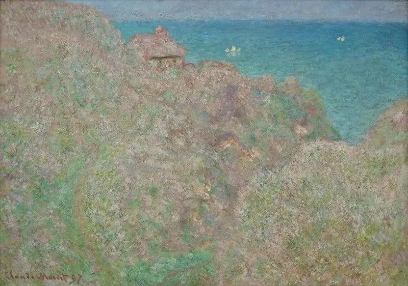 As falésias de Varengeville - Claude Monet