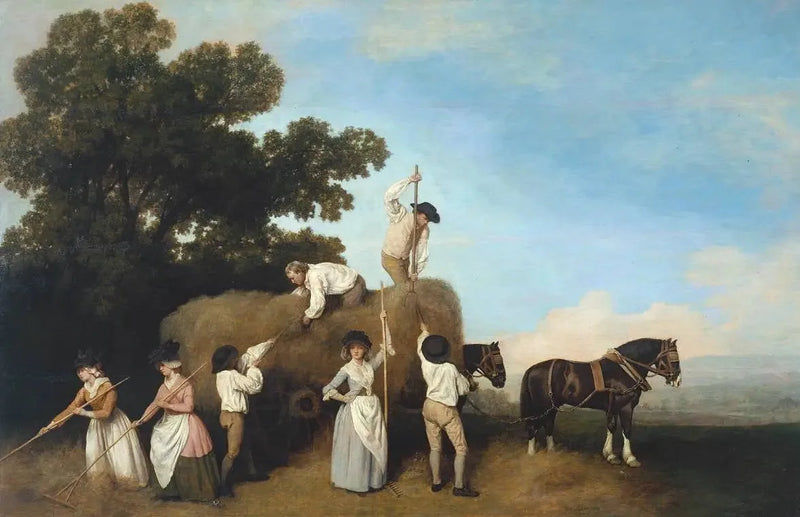 Os Faneadores - George Stubbs
