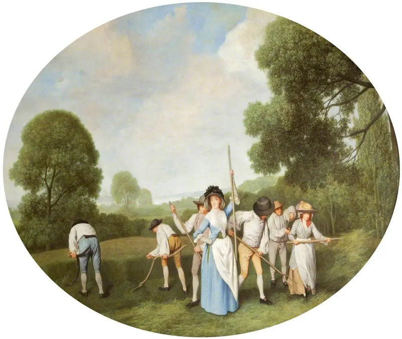 Os fanadores - George Stubbs