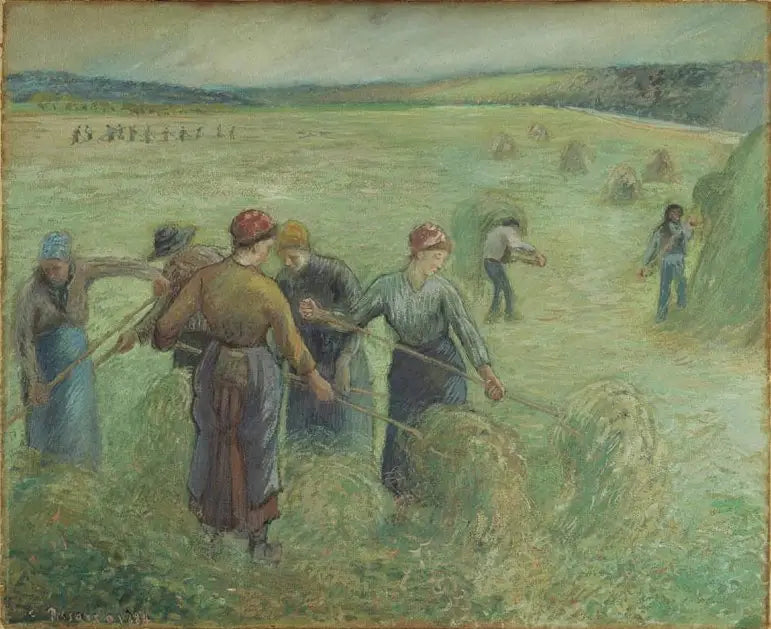 As Ceifeiras - Camille Pissarro