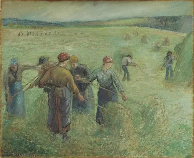 As Ceifeiras - Camille Pissarro