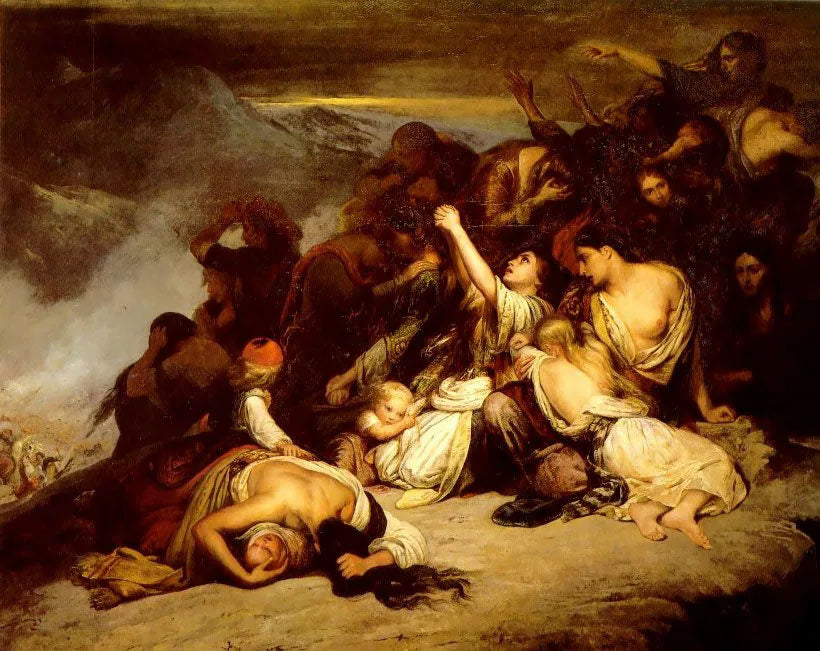 As Mulheres de Souli - Ary Scheffer