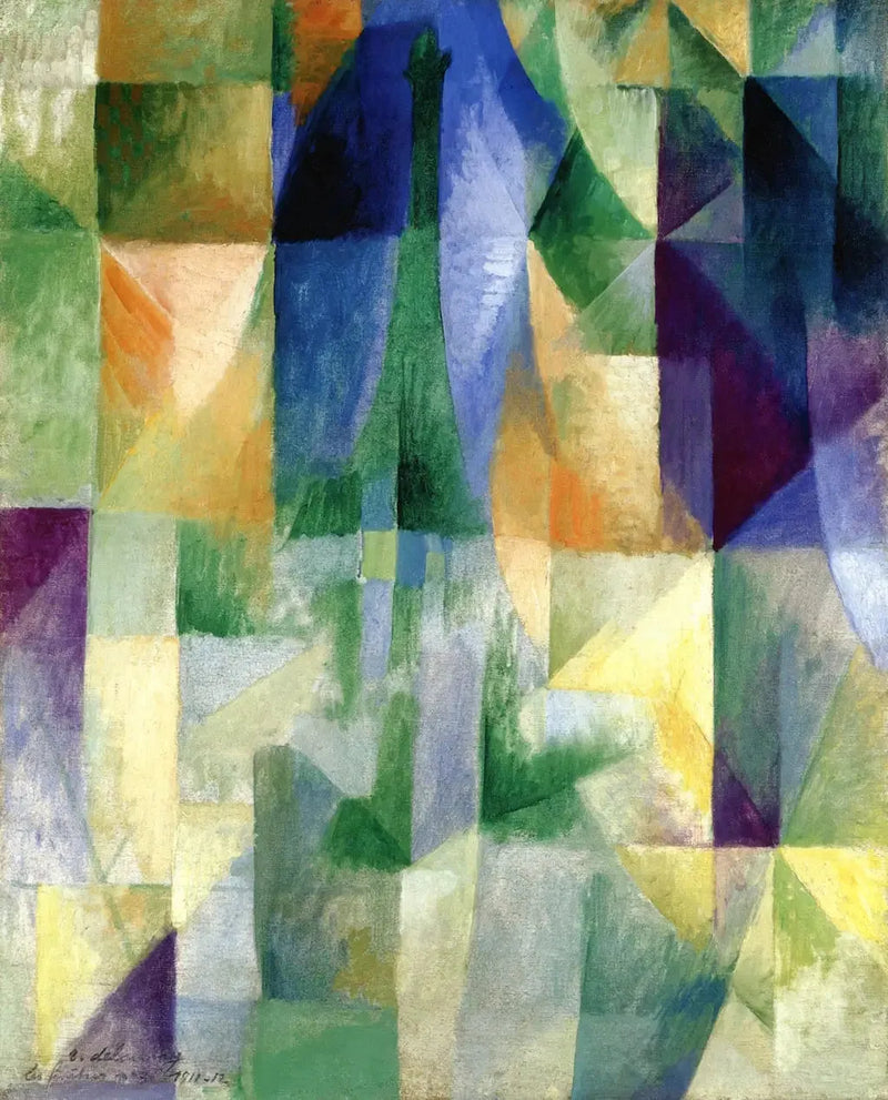 As Janelas para a Cidade nº 3 - Robert Delaunay