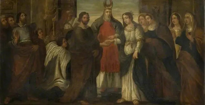 O noivado de Maria e José - Peter Paul Rubens
