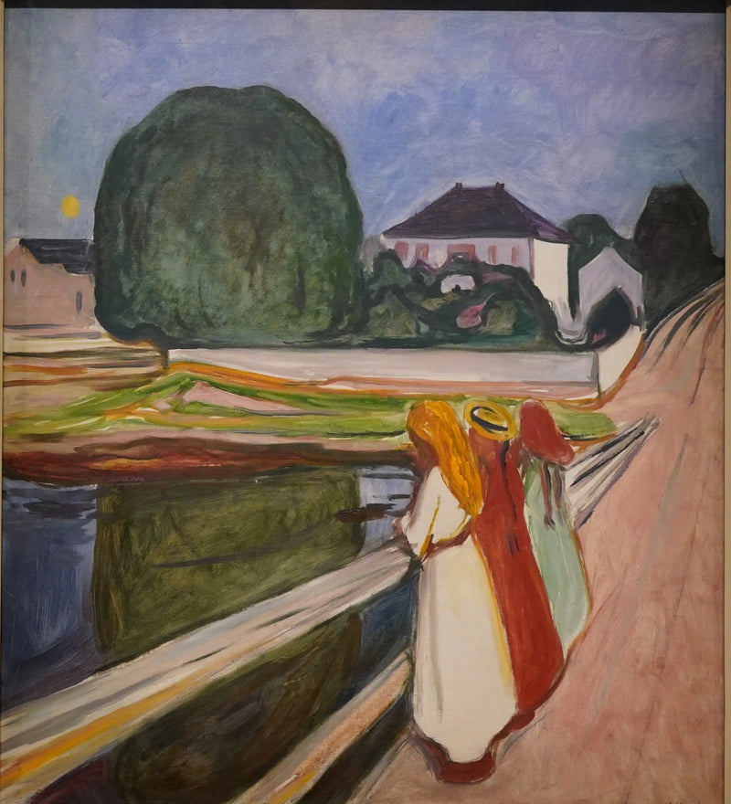 As Meninas na Ponte - Edvard Munch