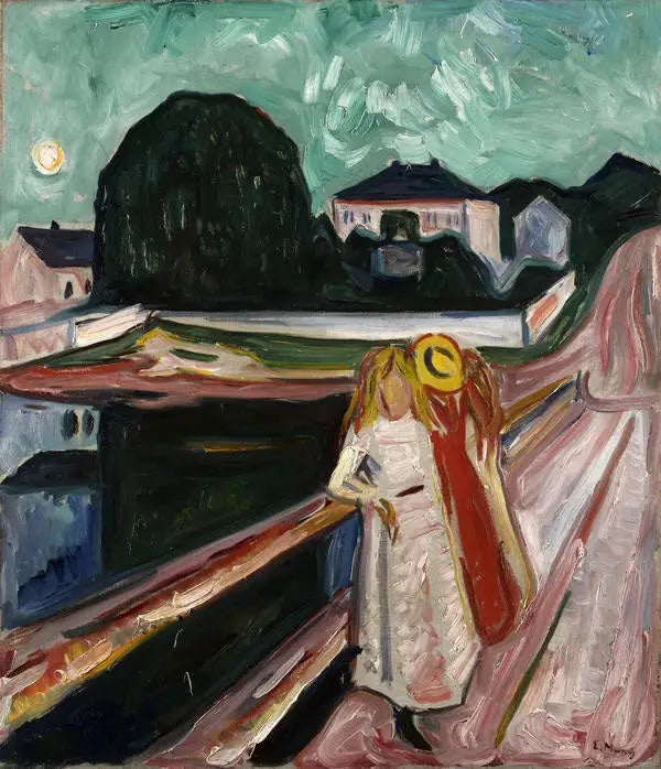 As Meninas na Ponte - Edvard Munch