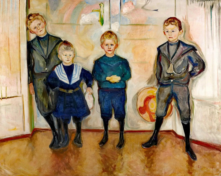 Os Filhos do Dr. Linde - Edvard Munch