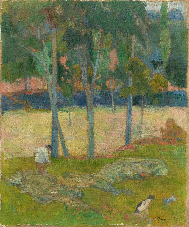 Os Fenos - Paul Gauguin