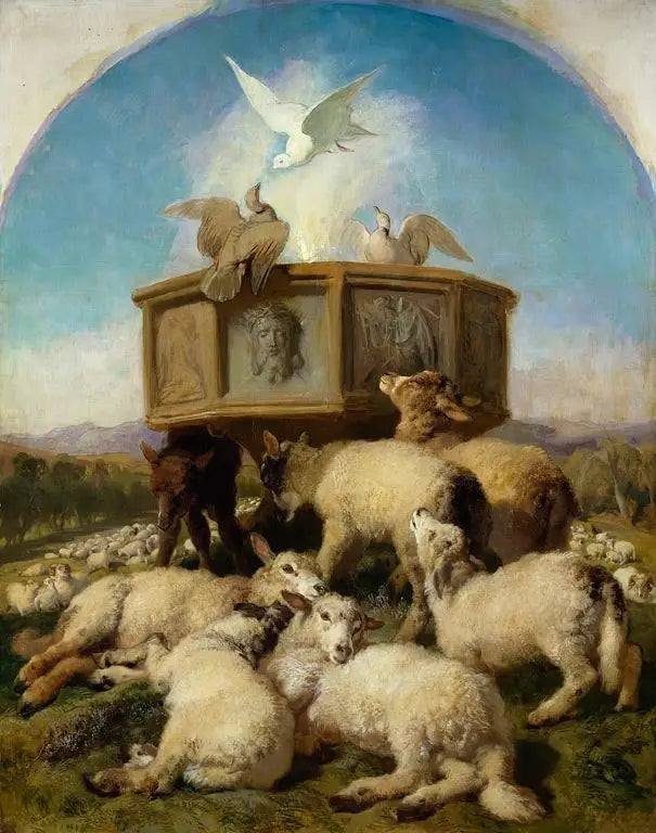 Os fontes batismais - Edwin Henry Landseer