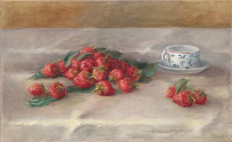 Os Morangos - Pierre-Auguste Renoir