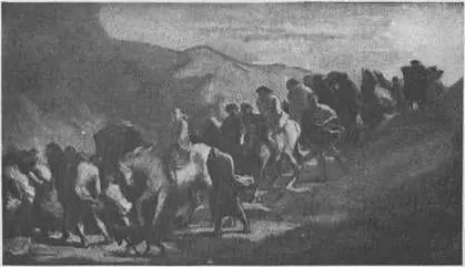 Os fugitivos - Honoré Daumier