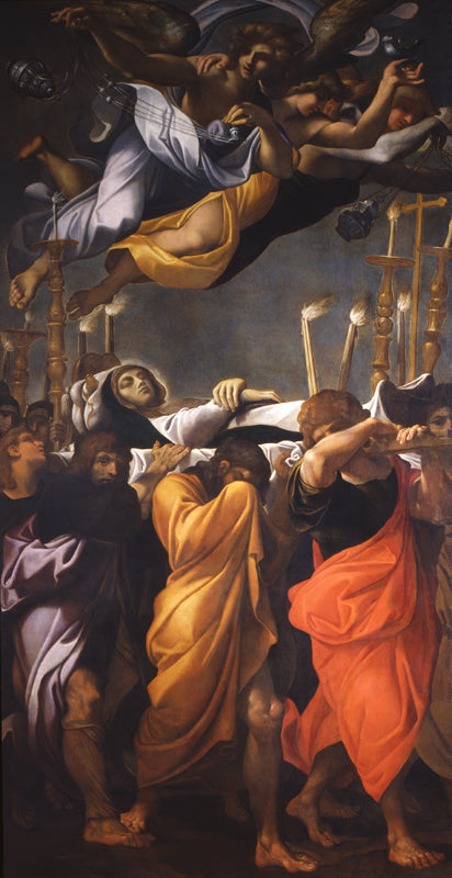 Os funerais da Virgem Maria - Ludovico Carracci