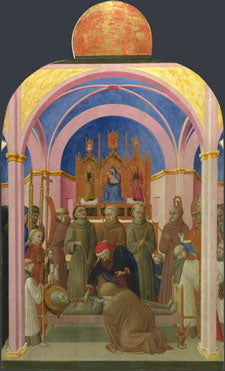 Os funerais de São Francisco - Stefano di Giovanni (Sassetta)