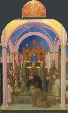 Os funerais de São Francisco - Stefano di Giovanni (Sassetta)