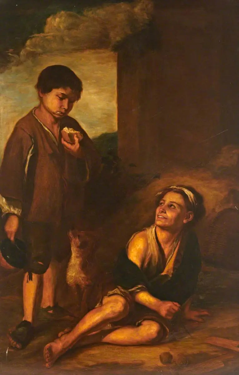 Os meninos mendigos - Bartolomé Esteban Murillo