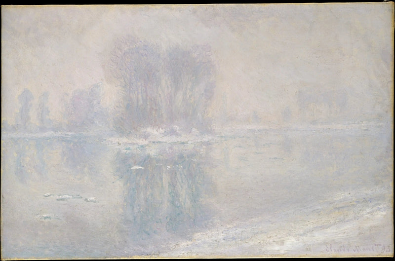 Os Gelo (1335) - Claude Monet