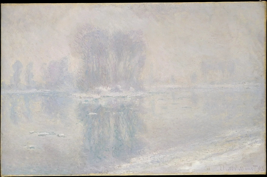 Os Gelo (1335) - Claude Monet