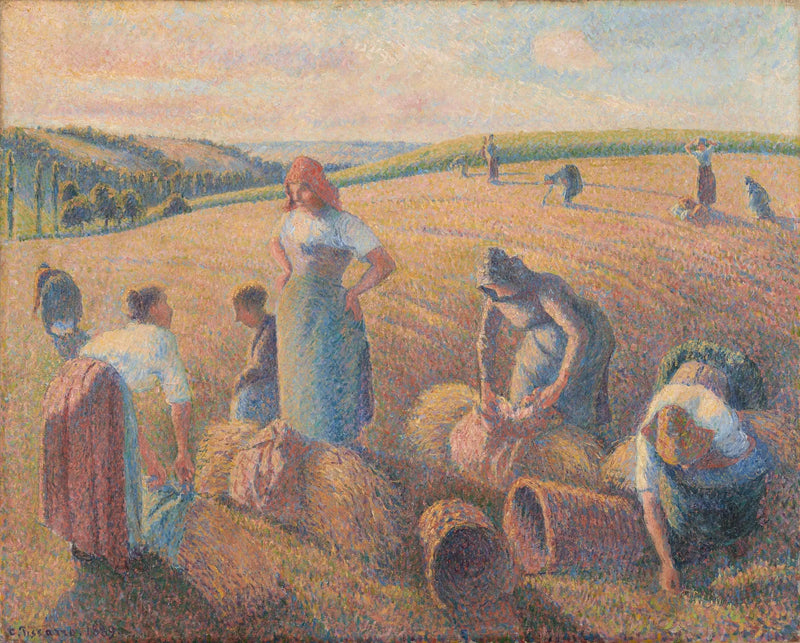 As espigadoras - Camille Pissarro