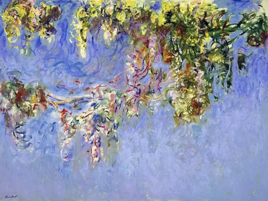 As glicínias - Claude Monet