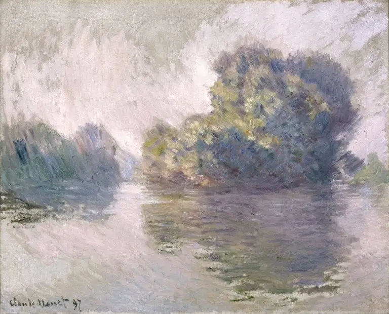 As Ilhotas em Port-Villez - Claude Monet