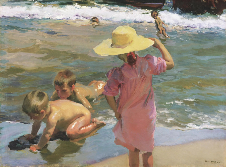 Os jovens anfíbios - Joaquín Sorolla