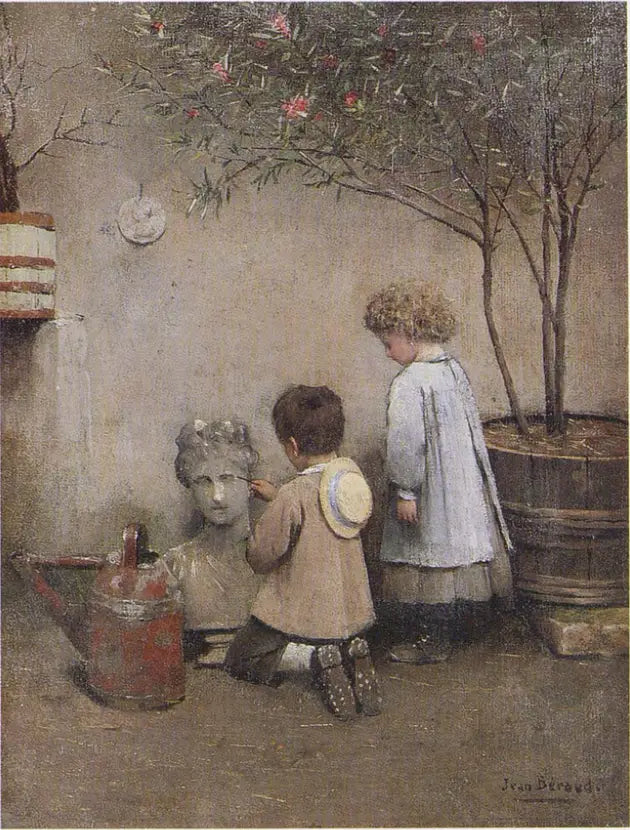 Os jovens artistas - Jean Béraud
