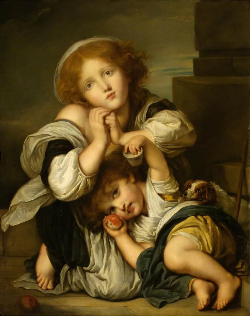 Os Jovens Mendigos - Jean-Baptiste Greuze