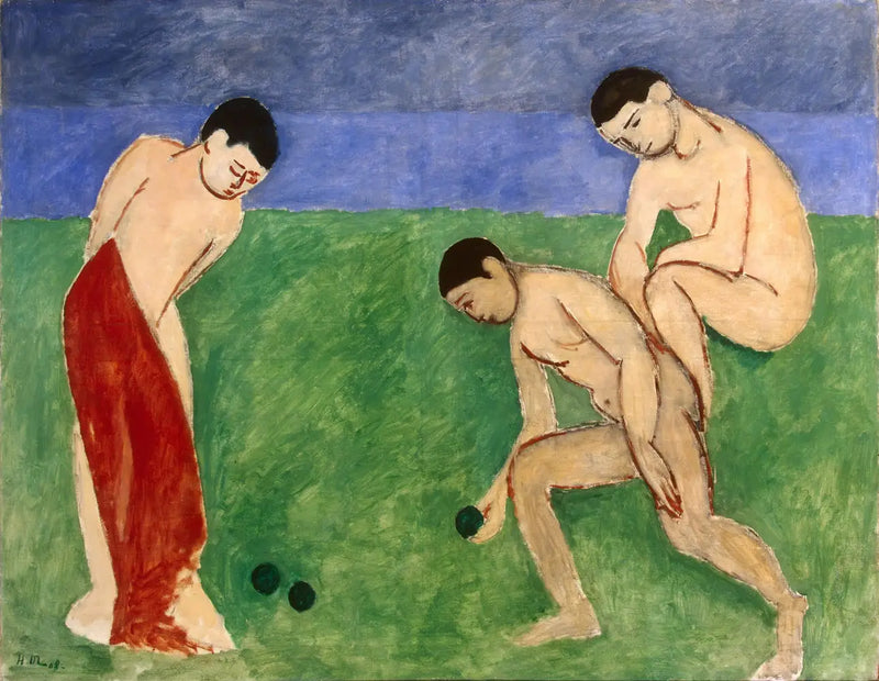 Os Jogadores de Bolas - Henri Matisse