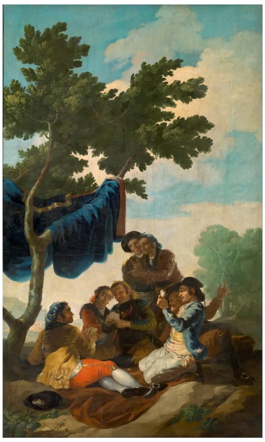 Os Jogadores de Cartas - Francisco de Goya