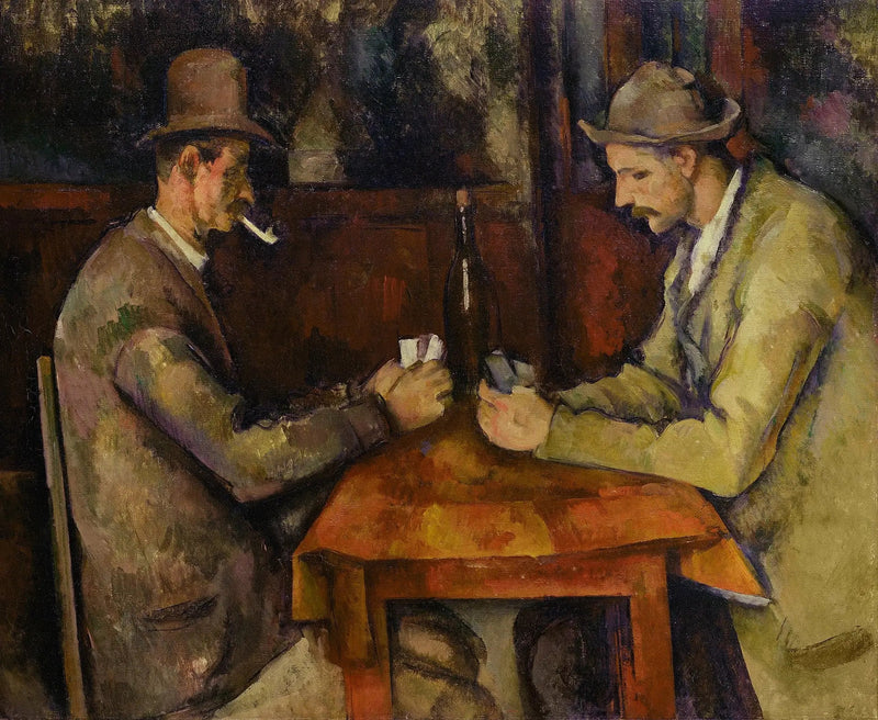 Os Jogadores de Cartas - Paul Cézanne