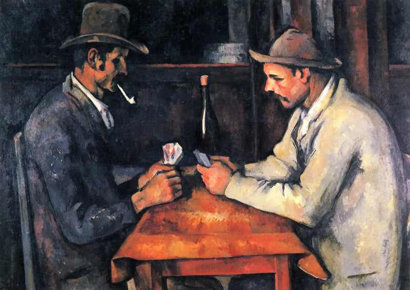 Os Jogadores de Cartas - Paul Cézanne