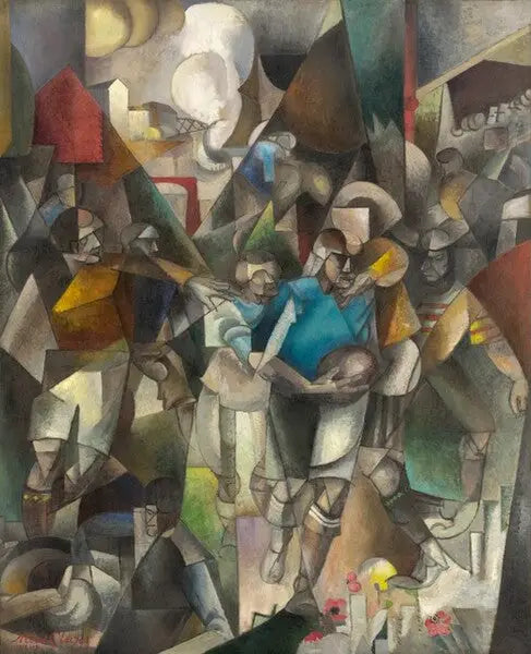 Os Jogadores de Futebol - Albert Gleizes
