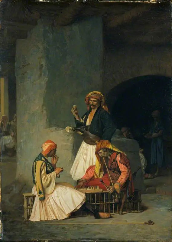 Os jogadores da repescagem - Jean-Léon Gérôme