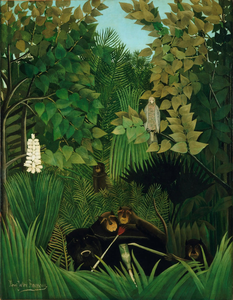 Os Brincalhões Alegres - Henri Rousseau