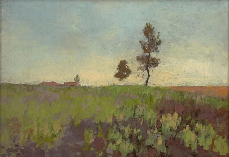 Les Landes em Peyrelebade - Odilon Redon